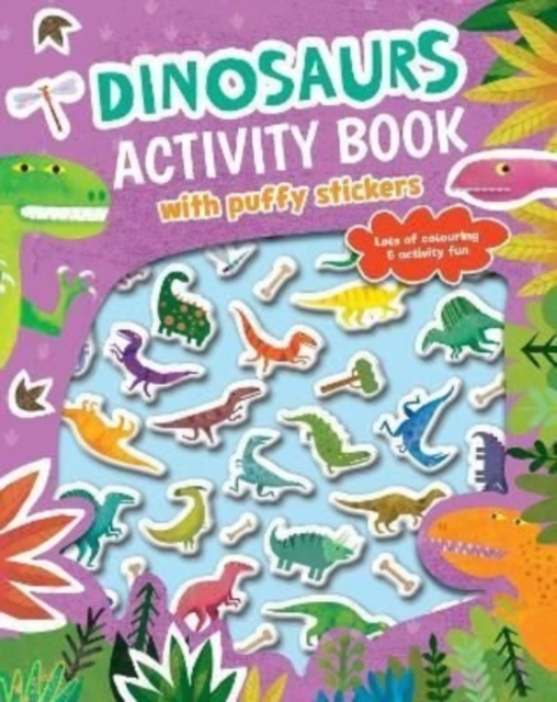 Puffy Sticker Book - Dinosaurs