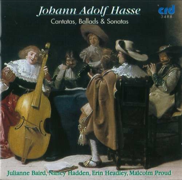 BAIRD/HADDEN/HEADLEY - HASSE:CANTATAS/BALLADS - CD image 1