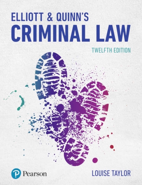 Louise Taylor - Elliott & Quinn's Criminal Law - Paperback image 1