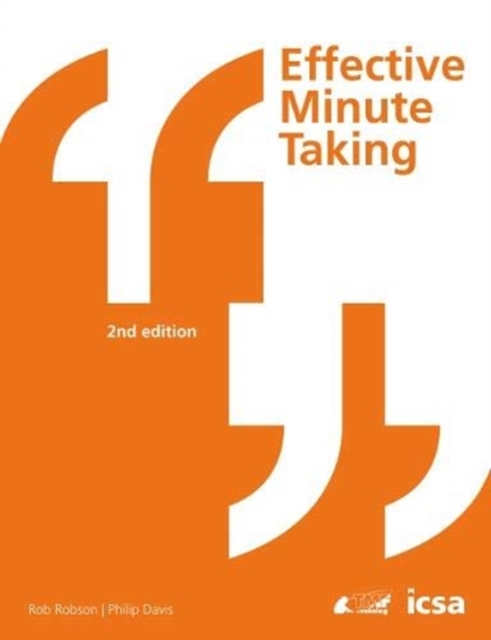 Effective Minute Taking 2nd Edition