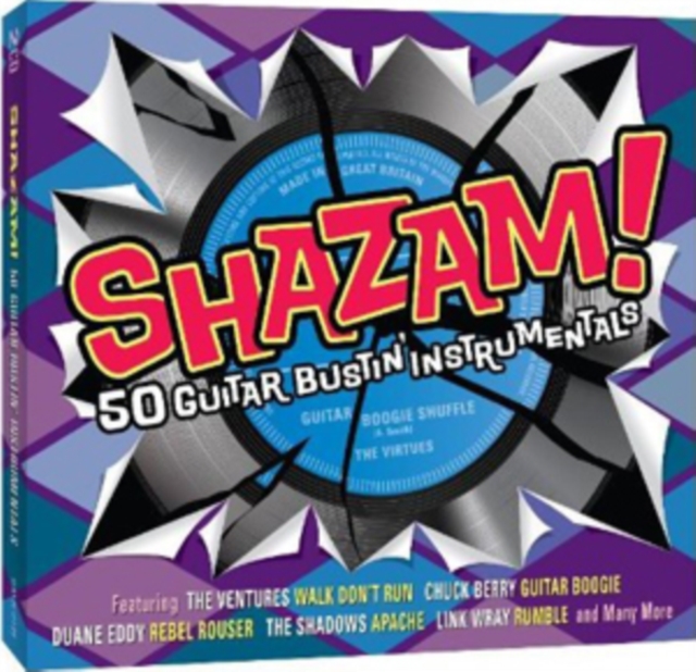 Various Artists - Shazam! 50 Guitar Bustin Instrumentals - CD image 1