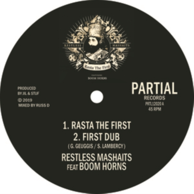 RESTLESS MASHAITS FE - RASTA THE FIRST - Vinyl Record 12 image 1