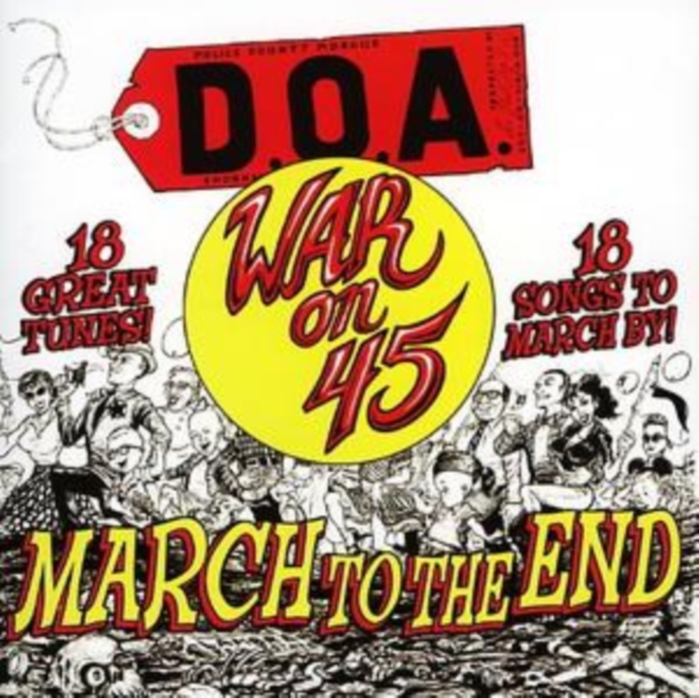 D.O.A - WAR ON 45 - CD image 1