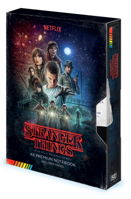 Stranger Things Premium Notebook VHS S1