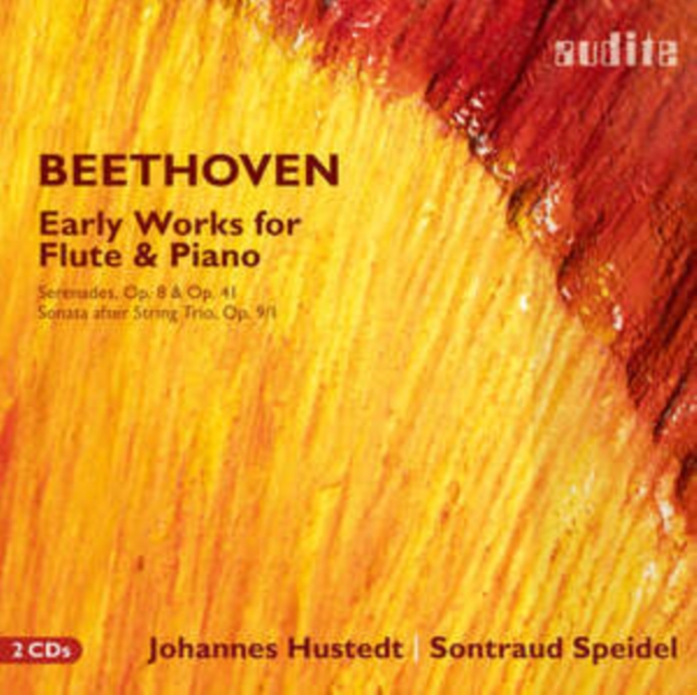 HUSTEDT/SPEIDEL - BEETHOVEN - EARLY WORKS FLUTE - cd image 1