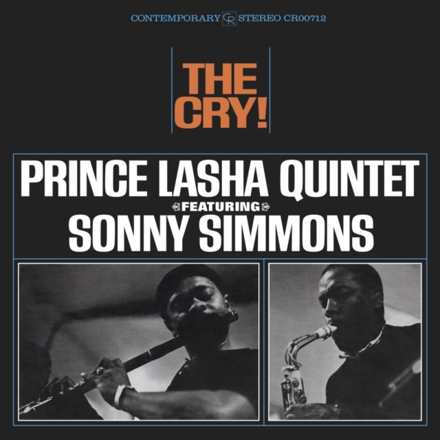 PRINCE LASHA QUINTET - CRY! (CONTEMPORARY RECORDS ACOUSTIC SOUNDS SERIE image 1