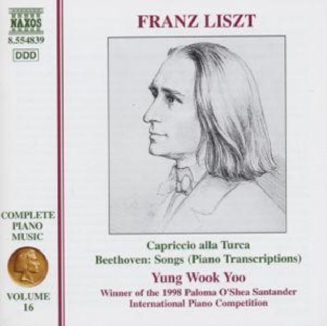 YUNG WOOK YOO - LISZT:PIANO MUSIC VOL 16 - CD image 1