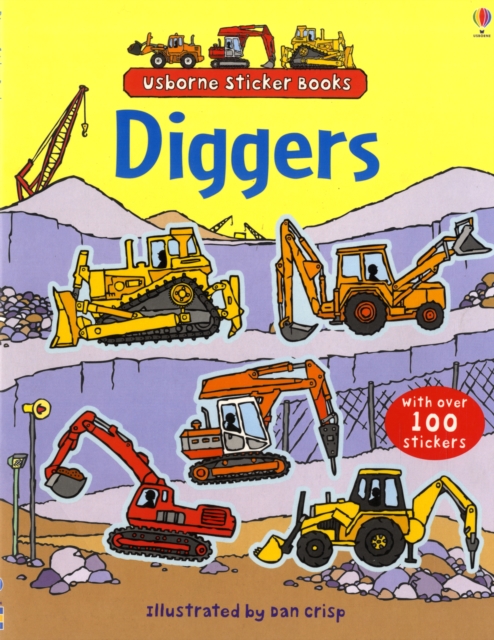 Diggers Sticker Book