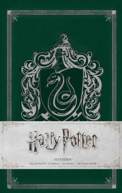 Harry Potter Slytherin Hardcover Ruled Journal