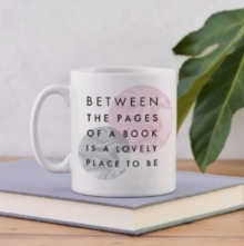 Literary Mug - "Between The Pages" - Marble Design - Non-book item image 1