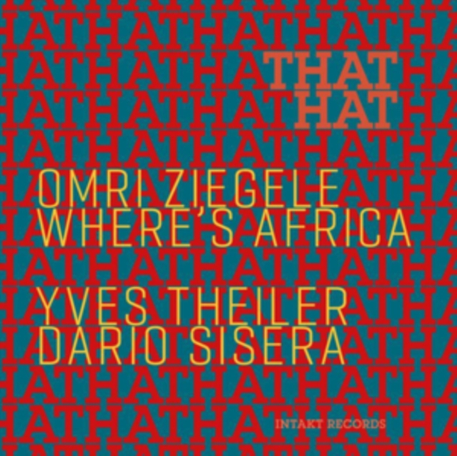 OMRI ZIEGELE WHERE'S - THAT HAT - CD image 1