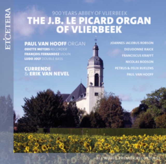 VAN HOOFF/CURRENDE/N - JB LE PICARD ORGAN VLIERBEEK - cd image 1