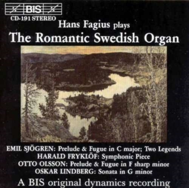 FAGIUS - ROMANTIC SWEDISH ORG - CD image 1