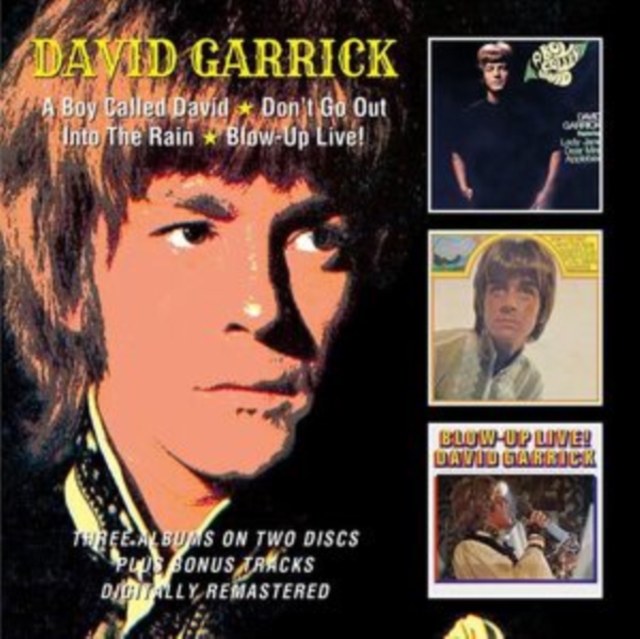 David Garrick - A Boy Called David / Don't Go Out Into The Rain / Blow-U image 1