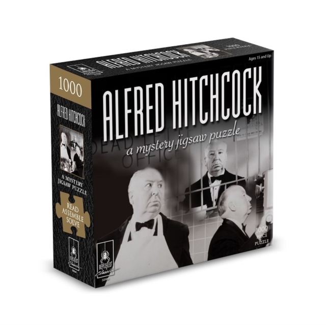 Classic Mystery 1000 Piece Jigsaw Puzzle - Alfred Hitchcock - Non-book image 1