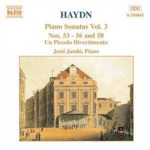 JENO JAN - HAYDN: PIANO SONATAS VOL 3 - CD image 1