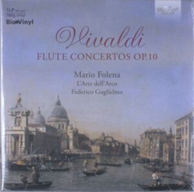 MARIO FOLENA/LARTE D - VIVALDI FLUTE CONCERTOS OP.10 - Vinyl Record image 1