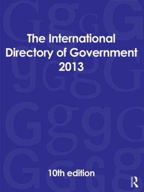 The International Directory of Government 2013