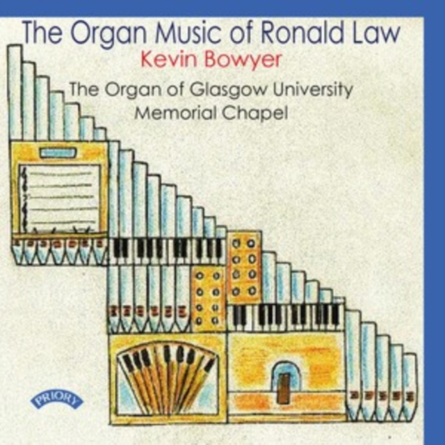VARIOUS ARTISTS - Organ Music Of Ronald Law: The Organ Of Glasgow Univ image 1