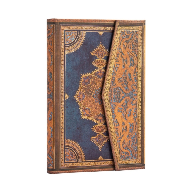 Safavid Indigo (Safavid Binding Art) Mini Lined Hardcover Journal