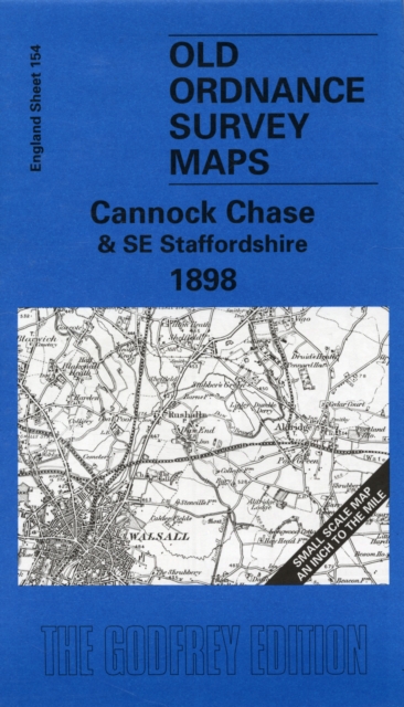 Cannock Chase and SE Staffordshire 1898 : One Inch Map 154