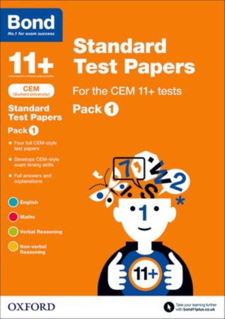 Bond 11+: CEM: Standard Test Papers : Pack 1