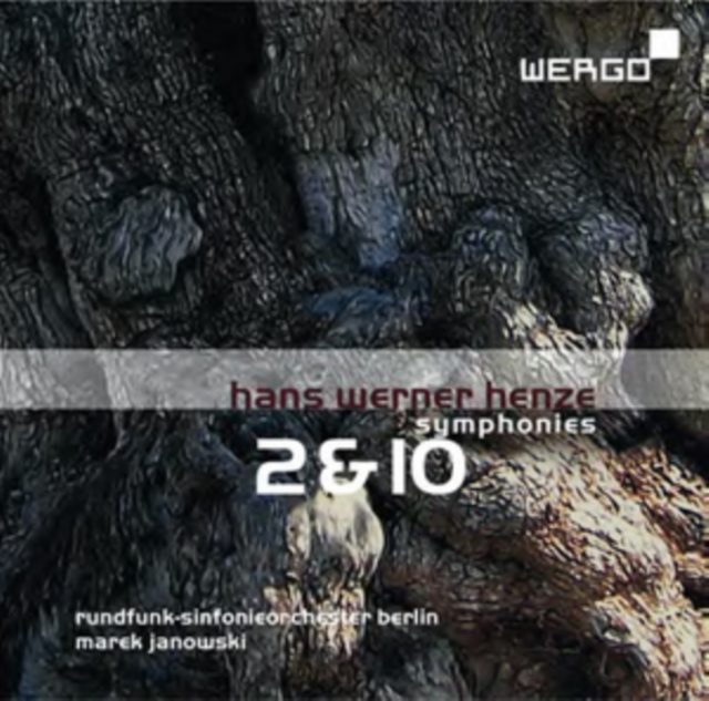 JANOWSKI/RSO BERLIN - HENZE:SINFONIEN NOS 2 & 10 - CD image 1