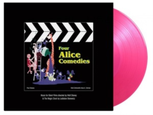 FOUR ALICE COMEDIES MUSIC WRITTEN FOR WALT DISNEY CARTOONS (LIMITED/TRANSPARENT PINK VINYL/180G)