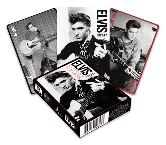 ELVIS PRESLEY - Elvis - Black And White Playing Cards - Playing Cards image 1