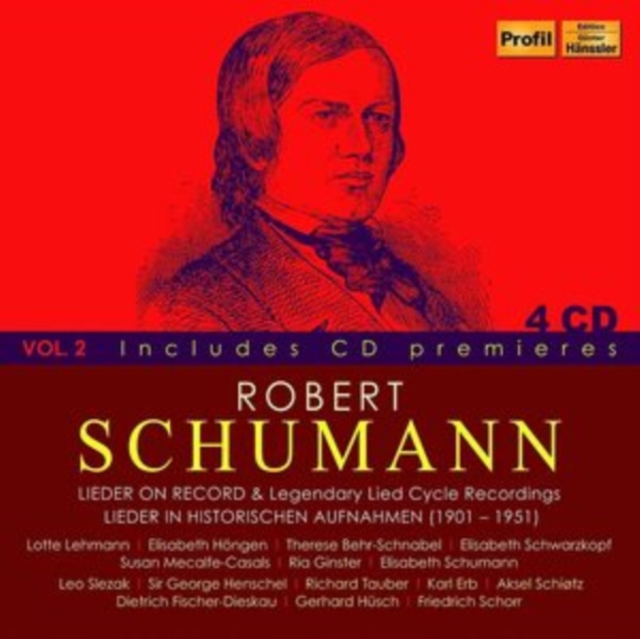 VARIOUS - SCHUMANN LIEDER - CD image 1