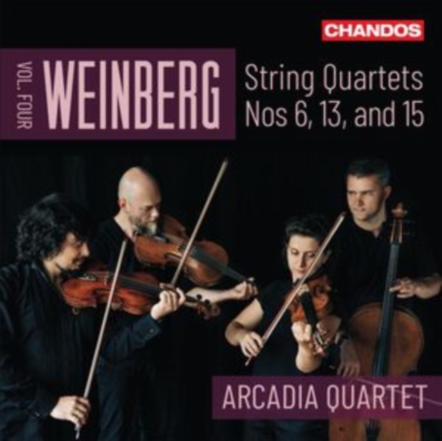 ARCADIA QUARTET - WEINBERG - STRING QTS VOL 4 - CD image 1