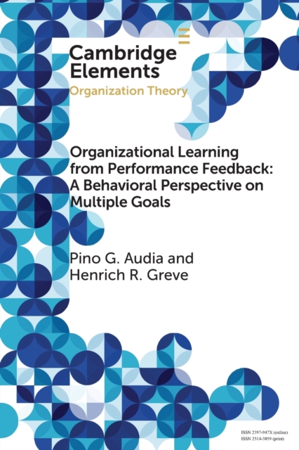 Organizational Learning from Performance Feedback: A Behavioral Perspective on Multiple Goals : A Multiple Goals Perspective