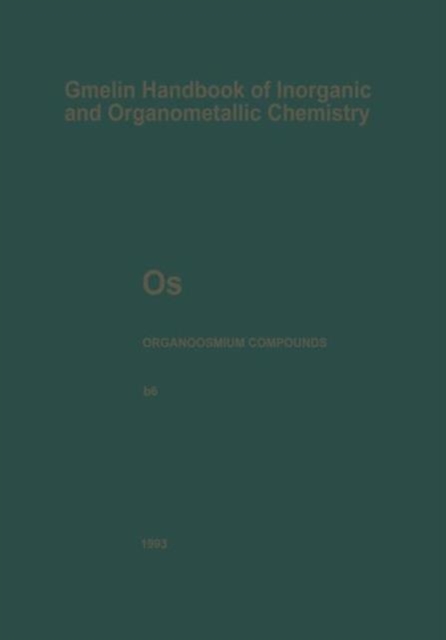 Os Organoosmium Compounds : Part B 6