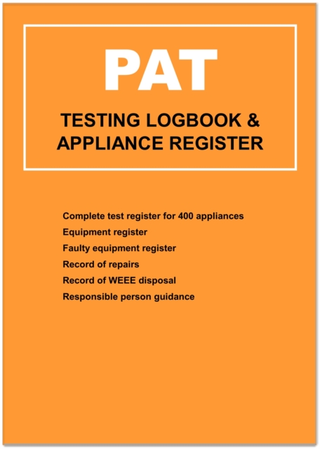 PAT (Portable Appliance Testing) Logbook : 9