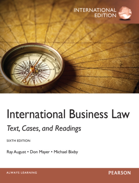Michael B. Bixby - International Business Law: International Edition - image 1