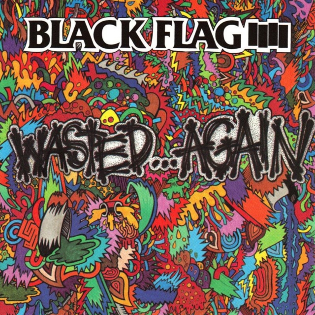 BLACK FLAG - WASTED AGAIN - Vinyl Record image 1