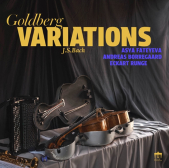 ASYA FATEYEVA  ECKAR - J. S. BACH GOLDBERG VARIATION - cd image 1