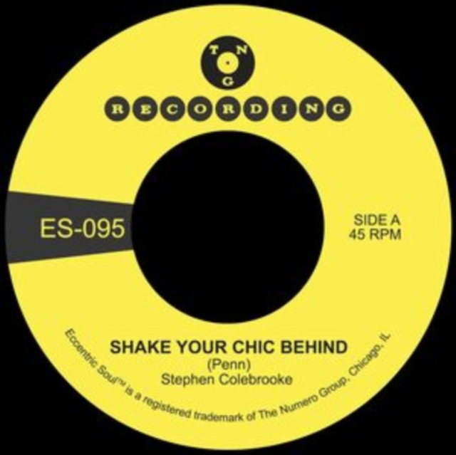 Stephen Colebrooke - Shake Your Chic Behind b/w Stay Away From Music 7