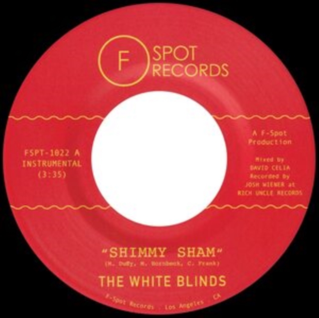 WHITE BLINDS - SHIMMY SHAM B/W FIRE EATER - Vinyl Record VL image 1