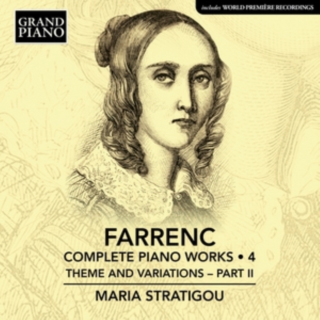 MARIA STRATIGOU - FARRENC - COMP PIANO WORKS 4 - cd image 1