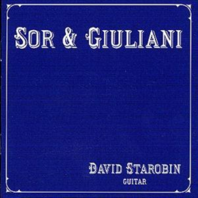 Fernando Sor - Sor & Giuliani - GUITAR WORKS - CD image 1