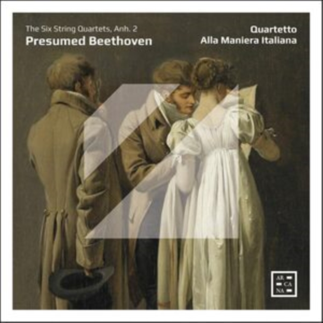 QUARTETTO ALLA MANIE - PRESUMED BEETHOVEN. THE SIX ST - cd image 1