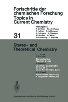 Stereo- and Theoretical Chemistry