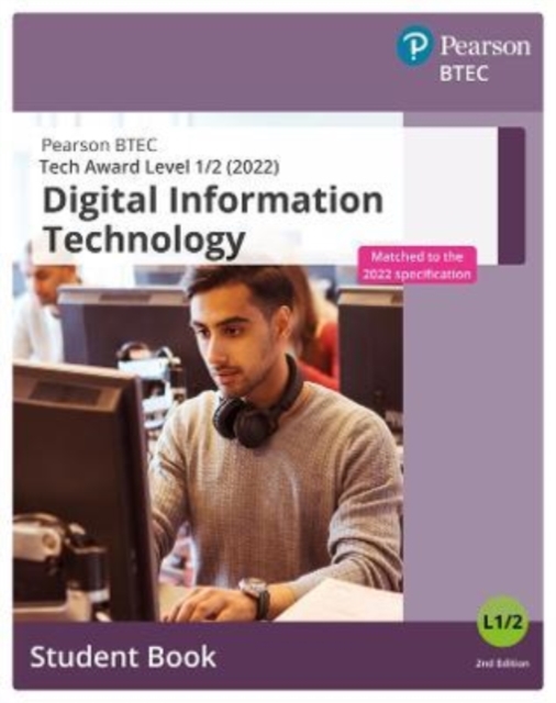 BTEC Tech Award 2022 Digital Information Technology Student Book - Pap image 1