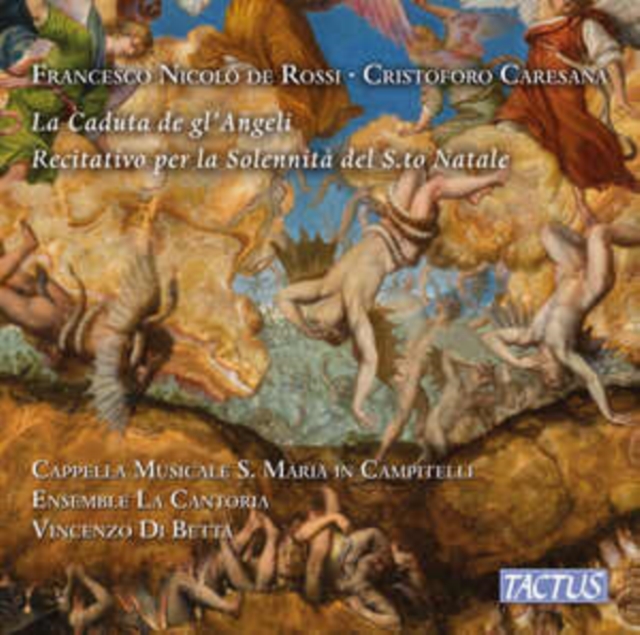 CAPPELLA MUSICALE CA - DE ROSSI - CADUTA DE GL ANGELI - cd image 1