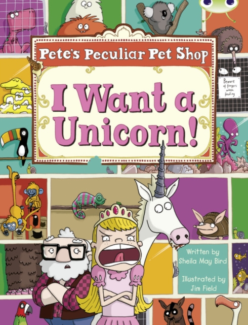 Sheila May Bird - Bug Club Purple B/2C Pete's Peculiar Pet Shop: I image 1