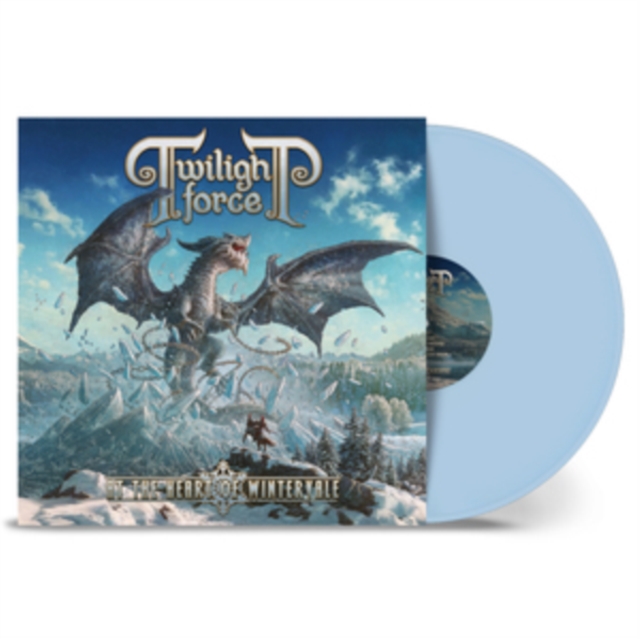 Twilight Force - At the Heart of Wintervale (Ice Blue vinyl LP in gatef image 1