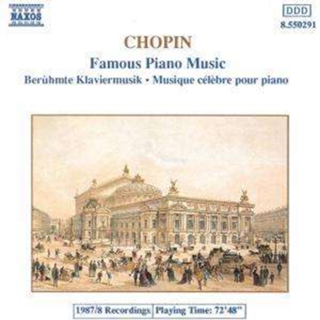 VARIOUS - CHOPIN: FAMOUS PIANO MUSIC - CD image 1