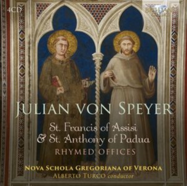 NOVA SCHOLA GREGORIA - VON SPEYER ST. FRANCIS OF ASS - cd image 1