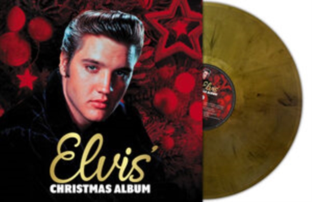 ELVIS PRESLEY - Elvis Christmas Album (Gold Marble Vinyl) - Vinyl Reco image 1
